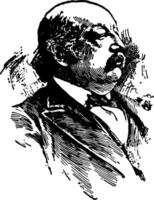 Benjamin f. butler wijnoogst illustratie vector