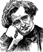 Hector berlioz, wijnoogst illustratie vector