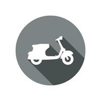 vespa motor icoon vector