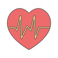 Vector Heart Beat-pictogram