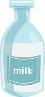 melk fles vector kleur illustratie.