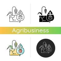 pictogram productierisico's vector