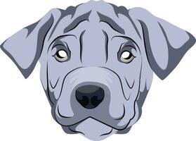 Thais ridgeback illustratie vector Aan wit achtergrond