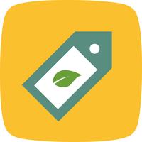 Eco-label Vector Icon