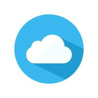 wolk icon.cloud opslag minimalisme stijl. vector web ontwerp .vector