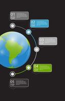 infographic zakelijke sjabloon vectorillustratie vector