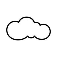 speelgoed- wolk icoon vector. baby wolken illustratie teken. wolk symbool of logo. vector