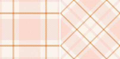 achtergrond textiel controleren van patroon Schotse ruit plaid met een kleding stof structuur vector naadloos.