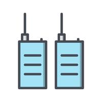 walkie talkie vector pictogram