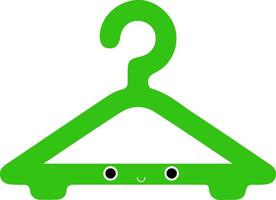 groen hanger , vector of kleur illustratie