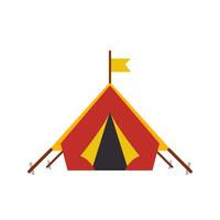 Tent Vector pictogram