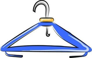 hanger, vector of kleur illustratie.