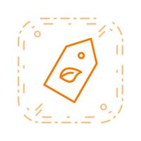 Eco-label Vector Icon