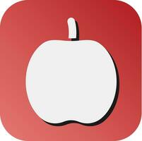 appels vector glyph helling achtergrond icoon voor persoonlijk en reclame gebruiken.