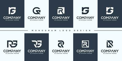 logo en bedrijf modern vector