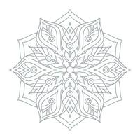 mandala ornament vector illustratie