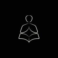 schets Boeddha logo.eps vector