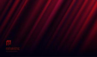 abstracte rode en zwarte diagonale lichte technische achtergrond met halftone lijnen effect voor computer grafische website internet en business. snelheid beweging bewegingsonscherpte banner ontwerp. vector illustratie