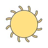 zon vector pictogram