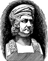 christopher Columbus wijnoogst illustratie vector