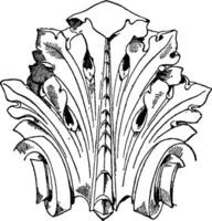 modern blad ontwerp is gevonden in monte Carlo, wijnoogst gravure. vector