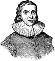 John milton, wijnoogst illustratie vector