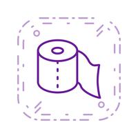 Toiletpapier Vector Icon