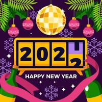 nieuwjaar aftellen naar 2022 concept vector