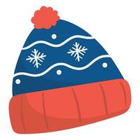 winter muts hoed vector illustratie