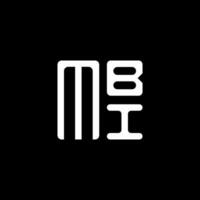 mbi brief logo vector ontwerp, mbi gemakkelijk en modern logo. mbi luxueus alfabet ontwerp