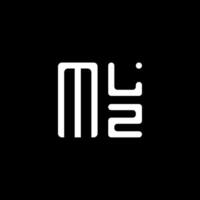 mlz brief logo vector ontwerp, mlz gemakkelijk en modern logo. mlz luxueus alfabet ontwerp
