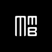 mmb brief logo vector ontwerp, mmb gemakkelijk en modern logo. mmb luxueus alfabet ontwerp