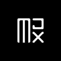 mjx brief logo vector ontwerp, mjx gemakkelijk en modern logo. mjx luxueus alfabet ontwerp