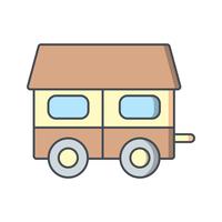 Mobiel huis vector pictogram