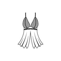 lingerie icoon ontwerp vector