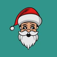 illustratie van de kerstman claus, Kerstmis vector