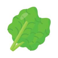 boerenkool bladeren icoon, Chinese voedsel, geschikt voor web ontwerp, logo, en app vector