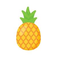 modieus icoon van ananas, gezond fruit, natuurlijk voedsel vector