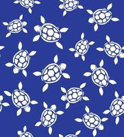 schildpadden patroon illustratie in vector. kunst met gestileerde schildpadden in gemakkelijk lijnen. ontwerp voor achtergronden, achtergronden, stoffen, enz. vector