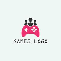 spel logo ontwerp vector