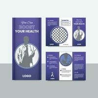 vrij vector drievoud brochure ontwerp sjabloon voor uw bedrijf, zakelijk, bedrijf,