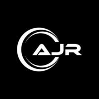 ajr brief logo ontwerp, inspiratie voor een uniek identiteit. modern elegantie en creatief ontwerp. watermerk uw succes met de opvallend deze logo. vector