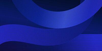 abstract elegant modern donker blauw achtergrond met lijnen vector