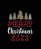 kerst t-shirt ontwerp vector