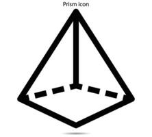 prisma icoon, vector illustrator