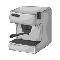 koffiemachine illustratie vector