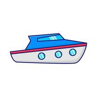 boot vervoer oceaan illustratie vector