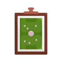 veld- voetbal bal illustratie vector