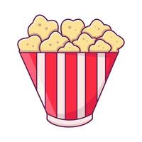 popcorn bioscoop illustratie vector