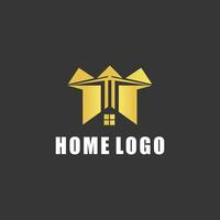 huis vector logo. slim huis technologie logo vector. huis logo concept vector.